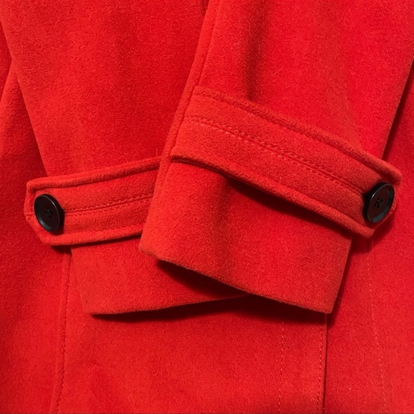 BCBG MaxAzria Finn Red Peacoat - Picture 4 of 6